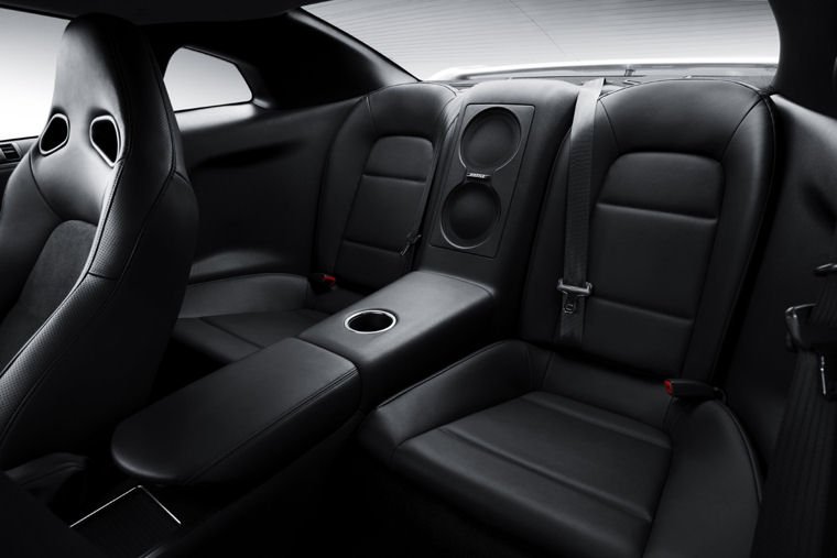 2009 Nissan GT-R Rear Seats Picture